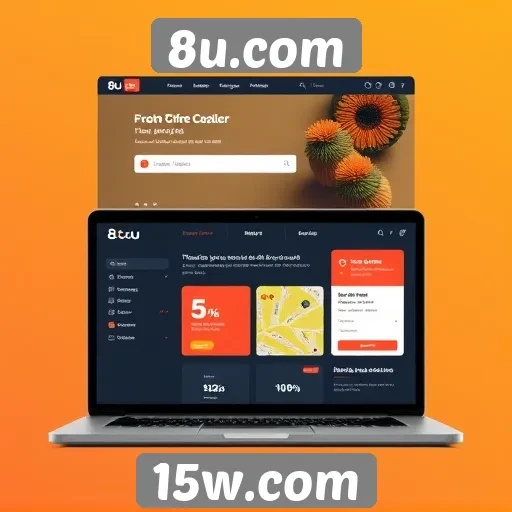 Análise da interface de usuário no site 8u.com